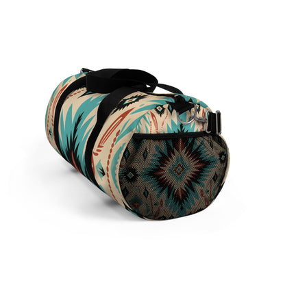 Navajo Weave Look Duffel Travel Bag