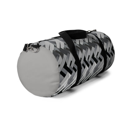 Fashion Weave Print Duffel Travel Bag