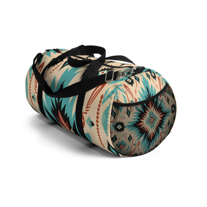 Navajo Weave Look Duffel Travel Bag