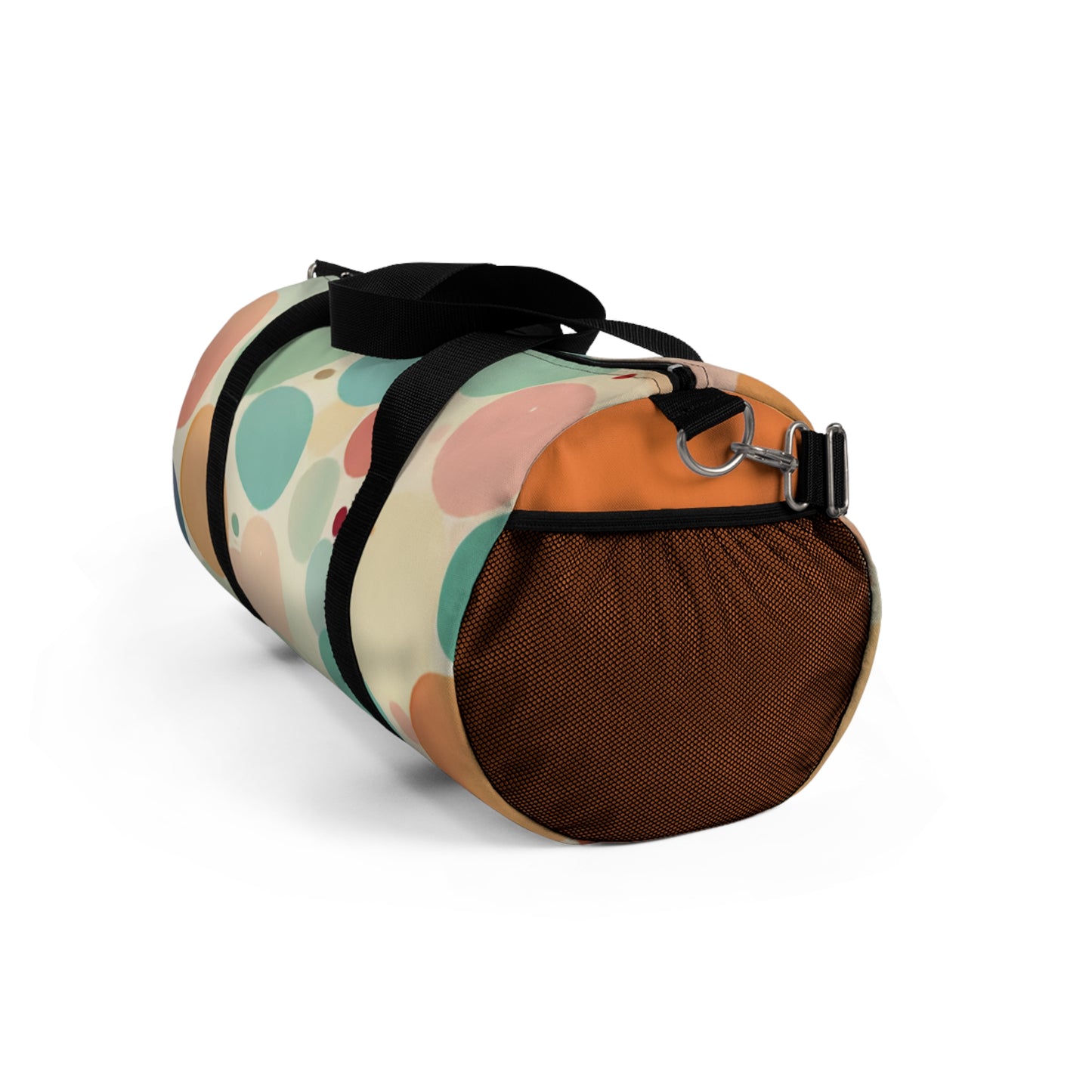 Circles Retro Look Duffel Travel Bag