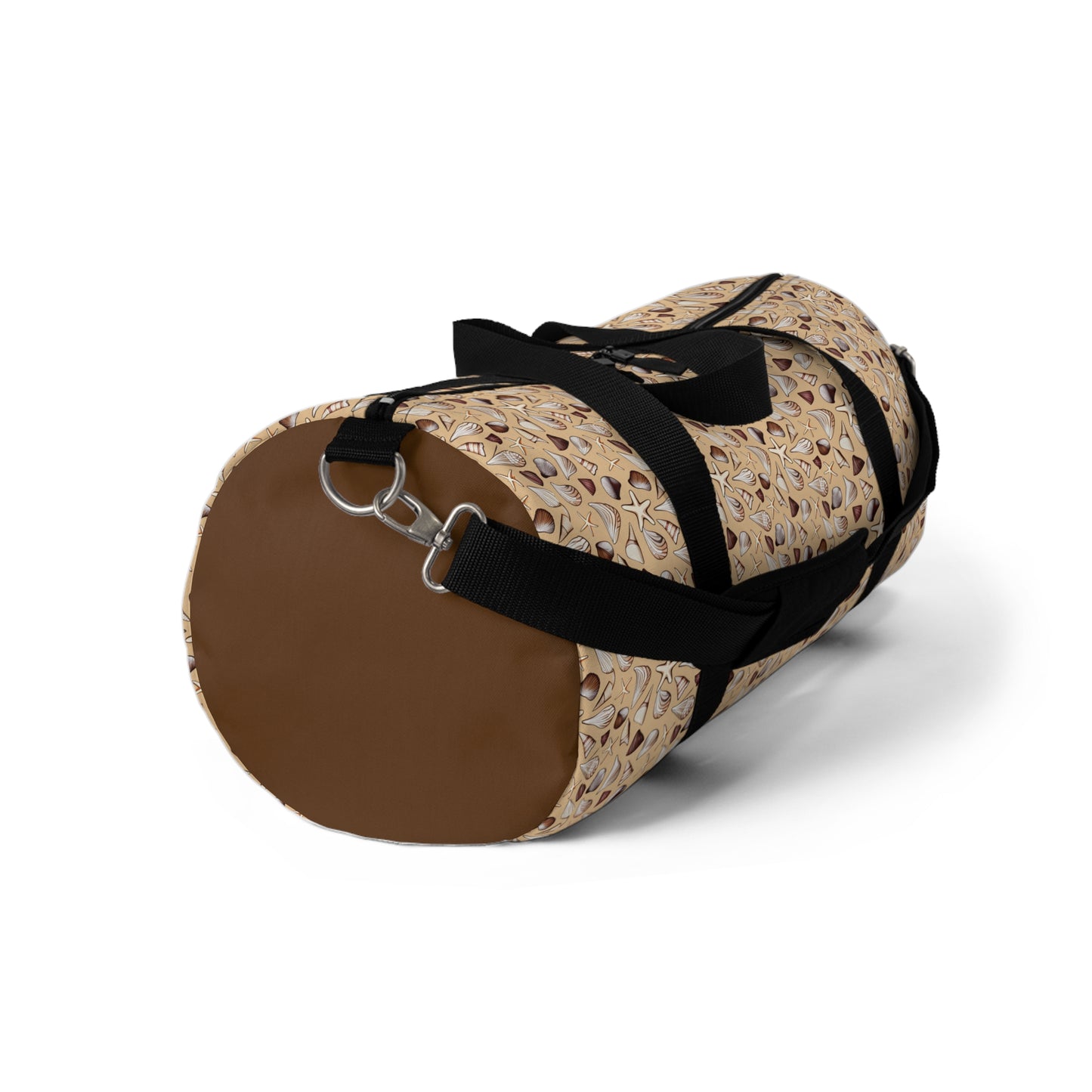 Seashells in Neutral Colors Travel Duffel Bag