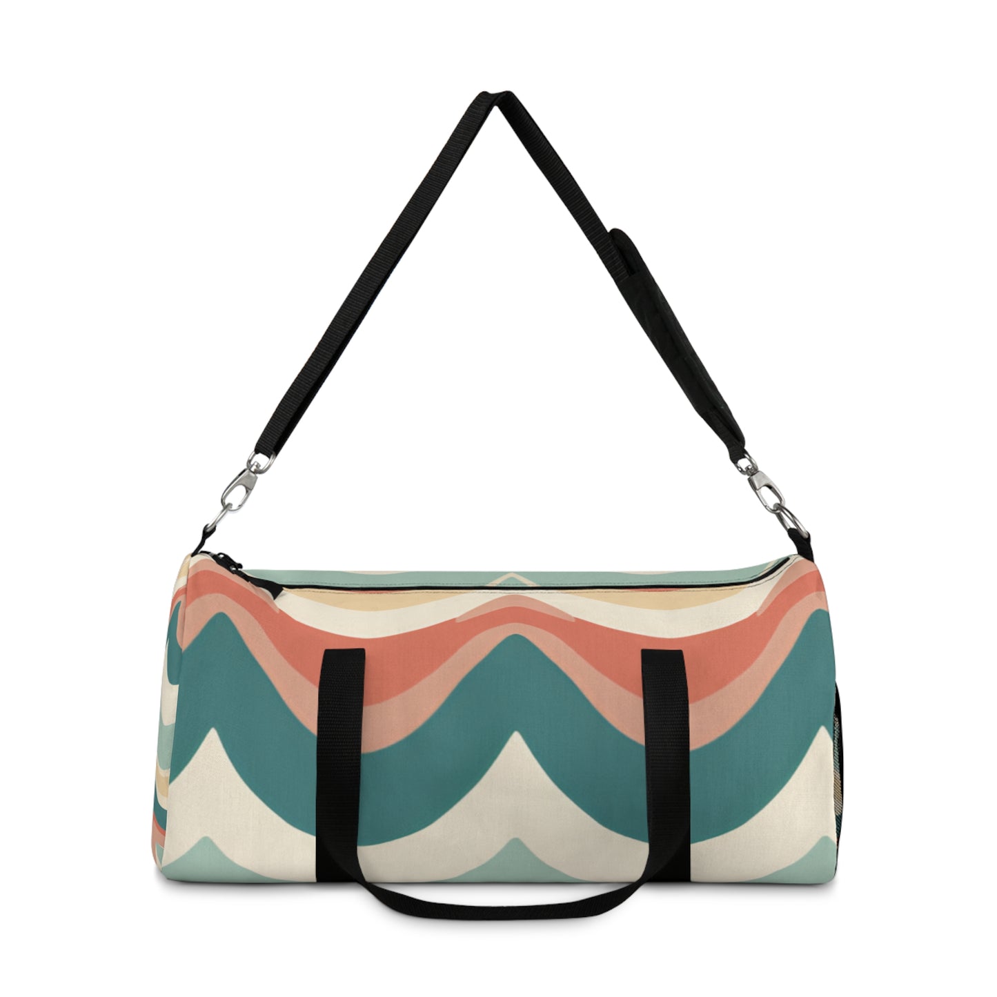 Chevron Print Duffel Travel Bag