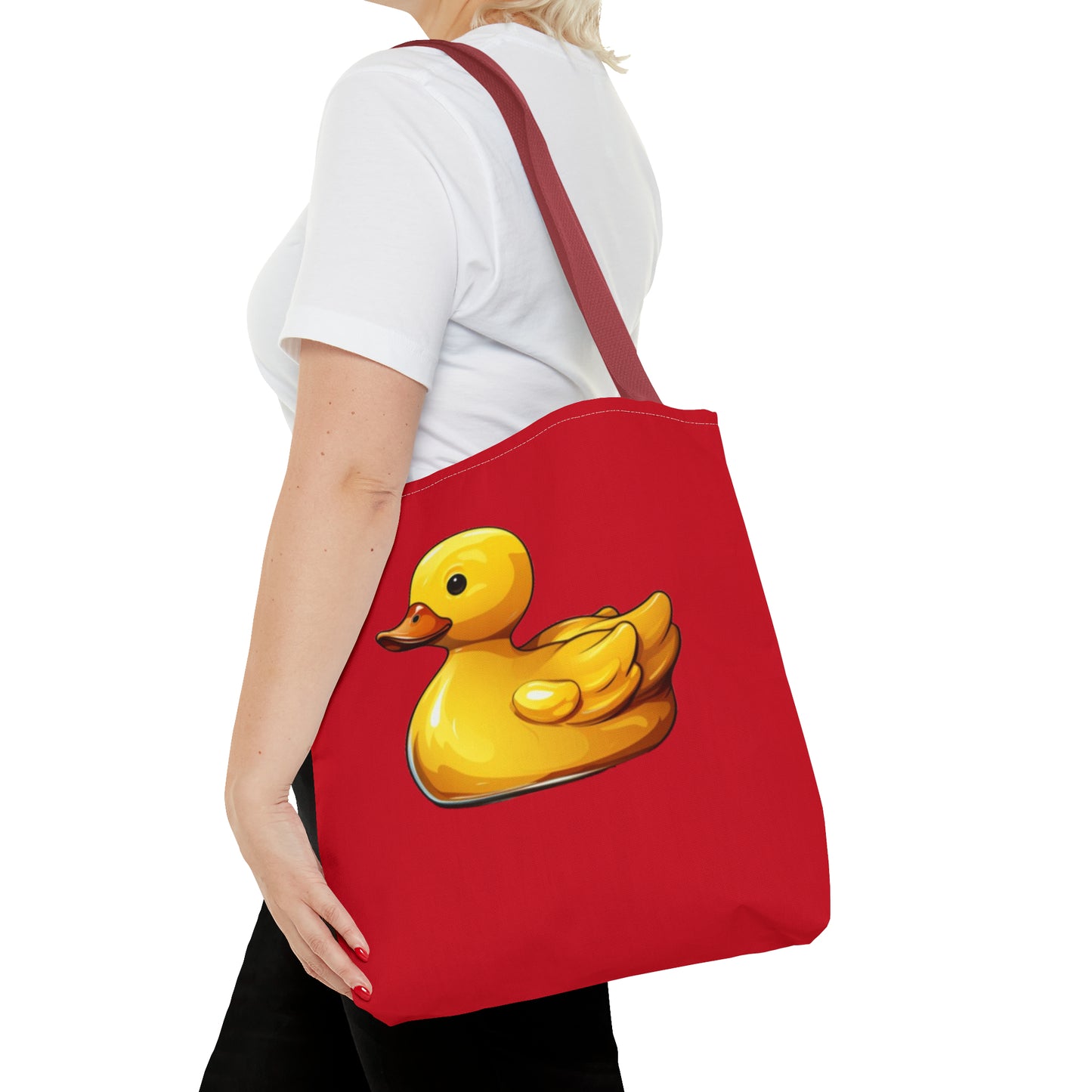 Little Yellow Duck Tote Bag W/Laminate Inside