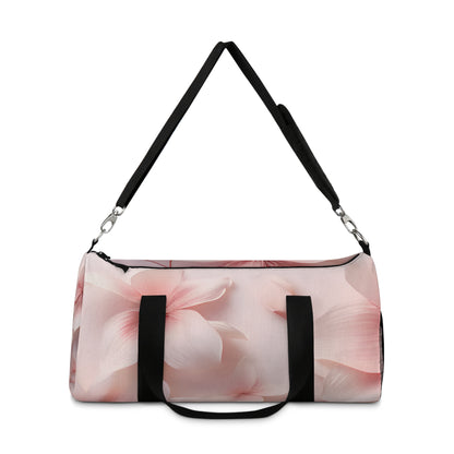 Pink Petals Duffel Travel Bag