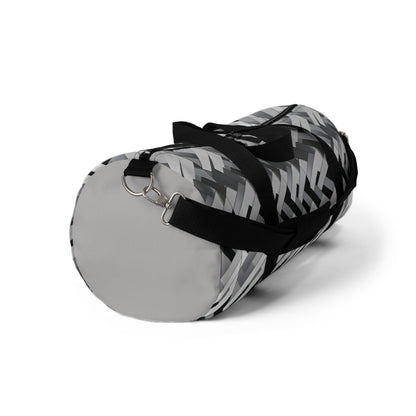 Fashion Weave Print Duffel Travel Bag