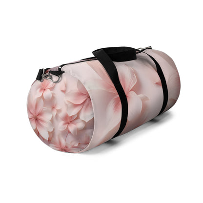 Pink Petals Duffel Travel Bag