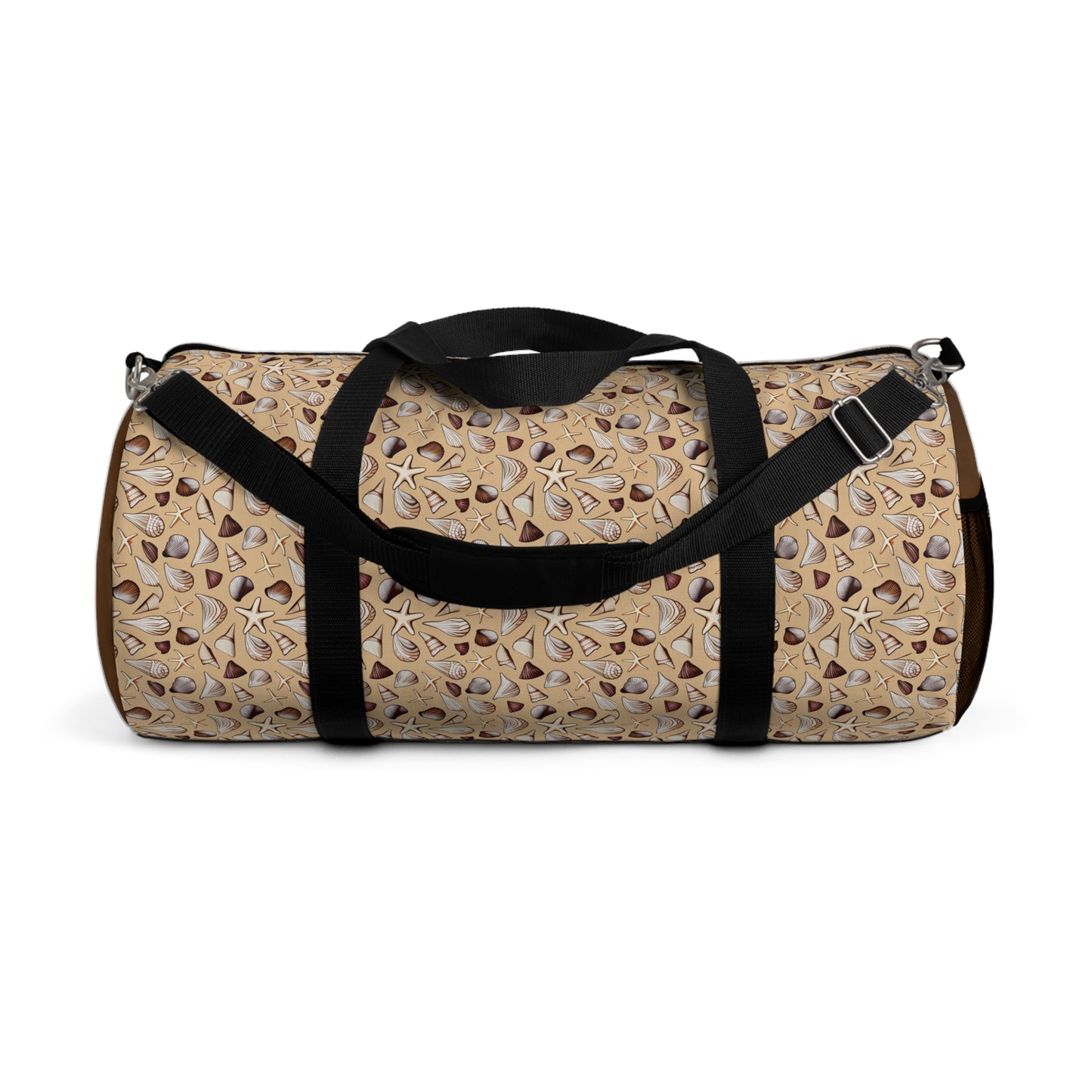 Seashells in Neutral Colors Travel Duffel Bag