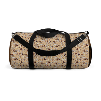 Seashells in Neutral Colors Travel Duffel Bag