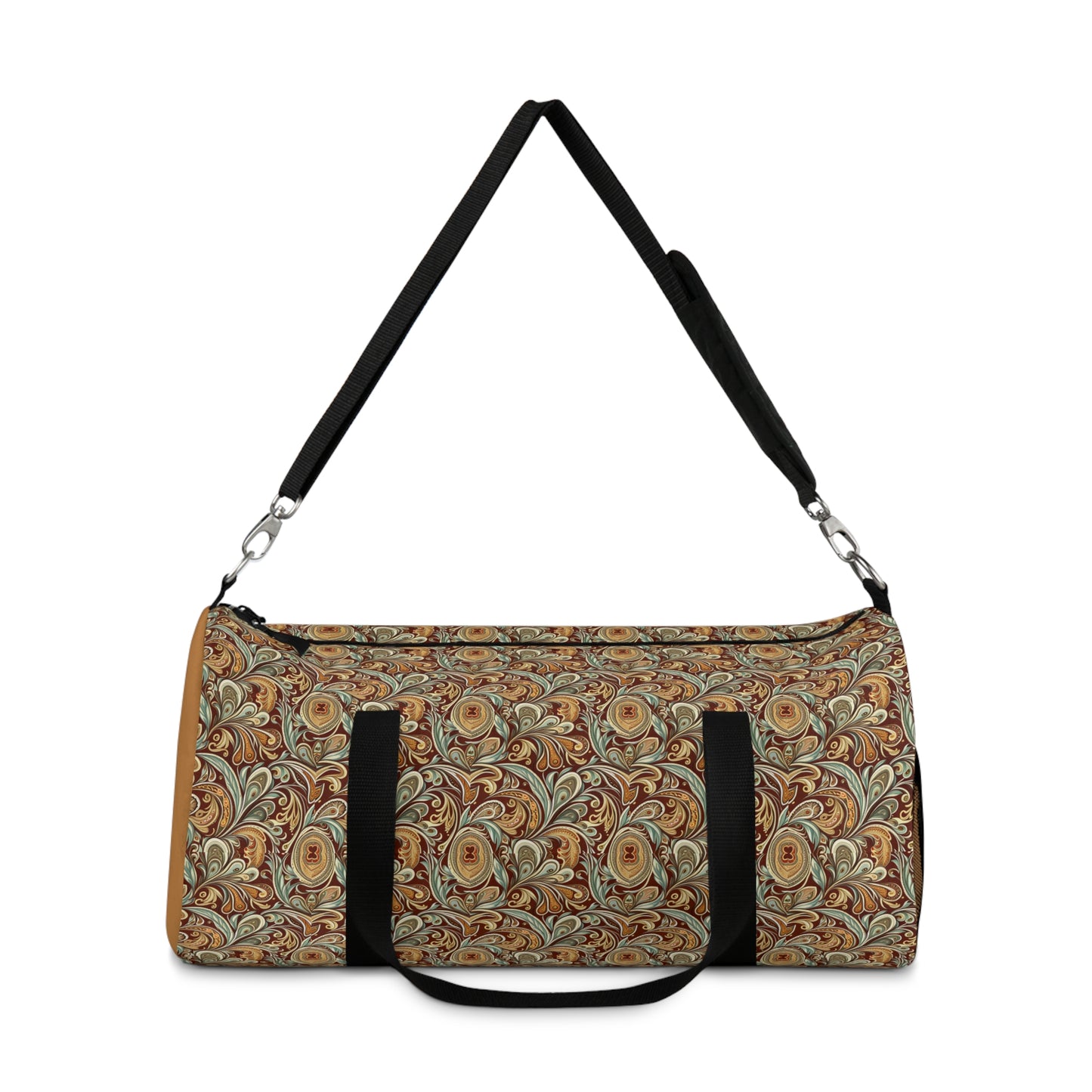 Earth Tones Paisley Duffel Travel Bag