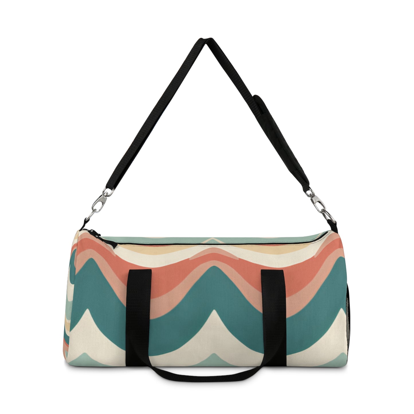 Chevron Print Duffel Travel Bag