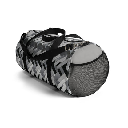 Fashion Weave Print Duffel Travel Bag