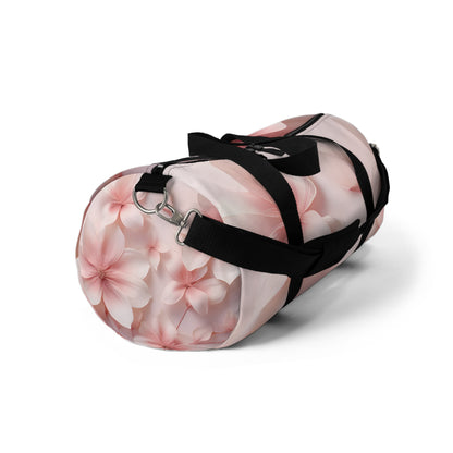 Pink Petals Duffel Travel Bag