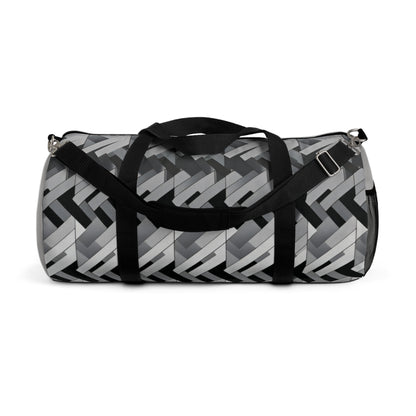 Fashion Weave Print Duffel Travel Bag