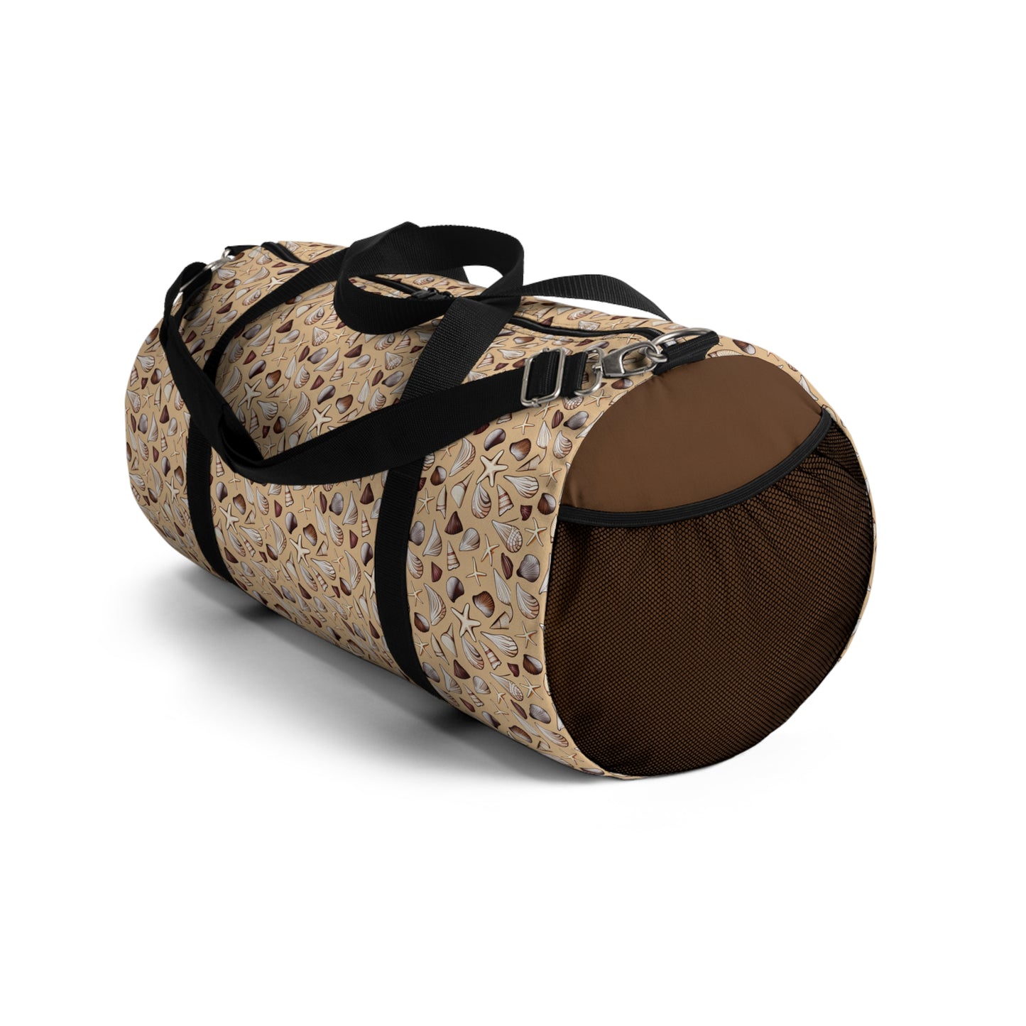 Seashells in Neutral Colors Travel Duffel Bag