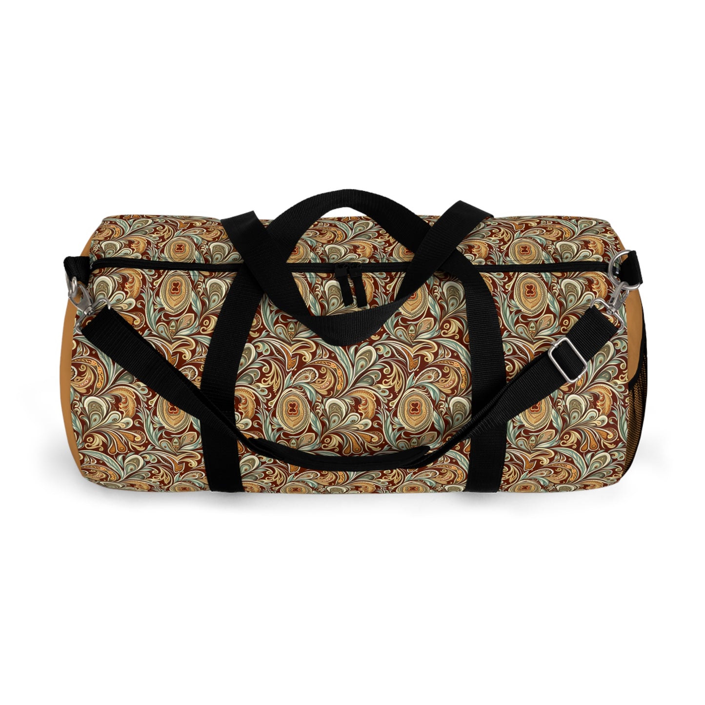 Earth Tones Paisley Duffel Travel Bag