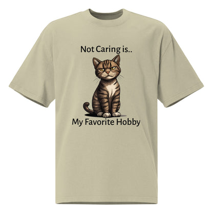 A Purr - fect Pastime Oversized Faded T-shirt - Ruppy's Creations