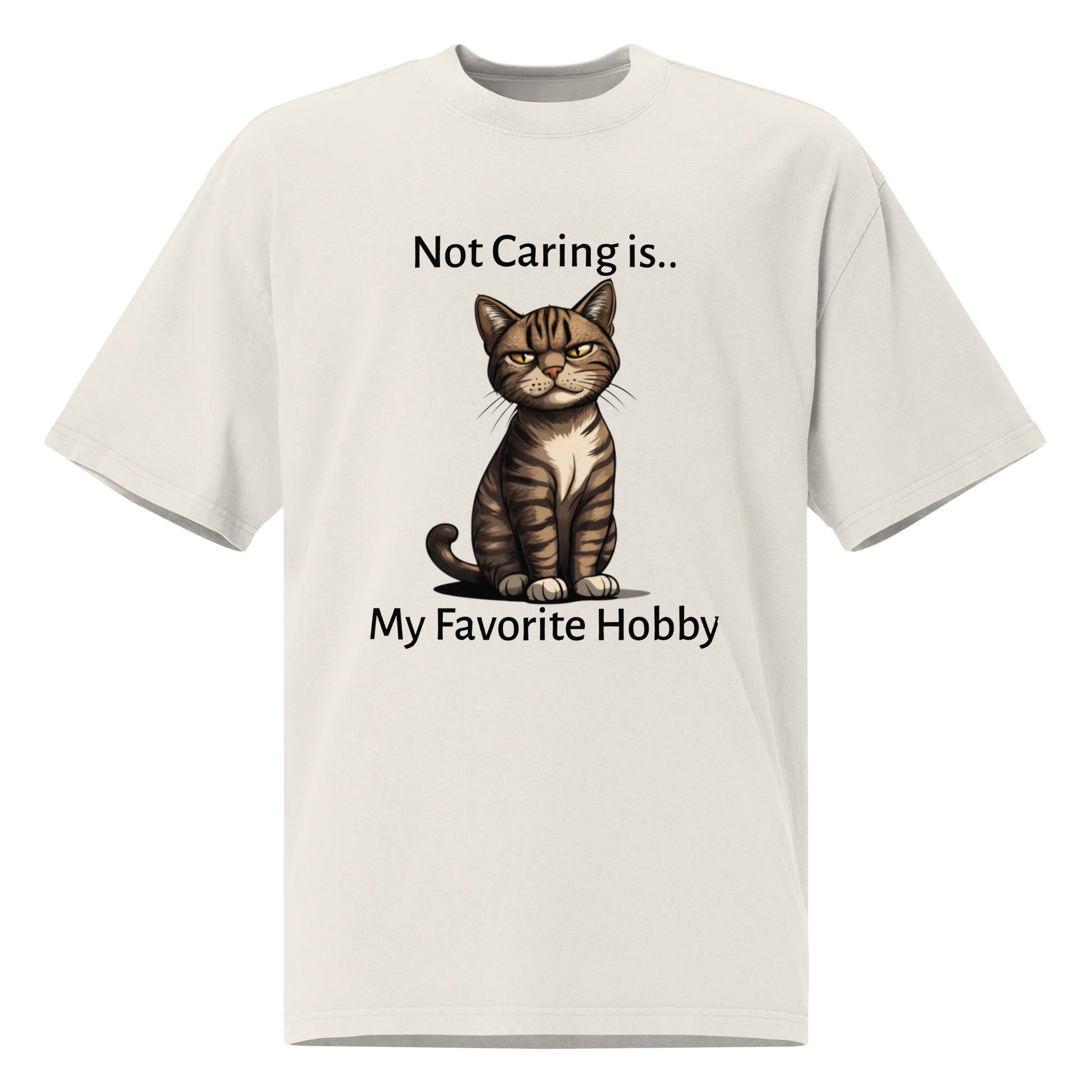 A Purr - fect Pastime Oversized Faded T-shirt - Ruppy's Creations