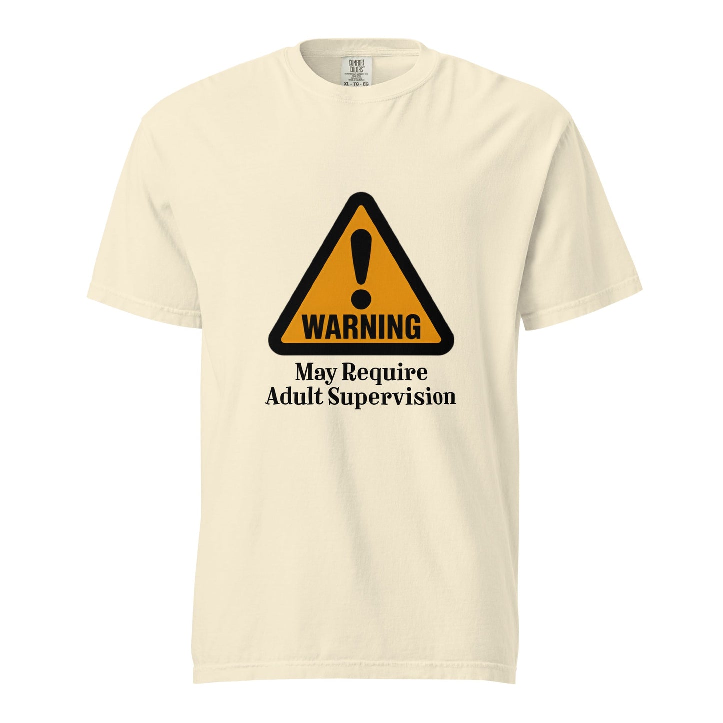 Adult Supervision Men's Heavyweight Tee - Ruppy's Creations