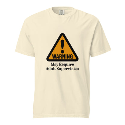 Adult Supervision Men's Heavyweight Tee - Ruppy's Creations