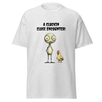 Alien Meets Chicken Classic T-shirt - Ruppy's Creations