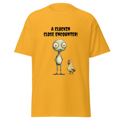 Alien Meets Chicken Classic T-shirt - Ruppy's Creations