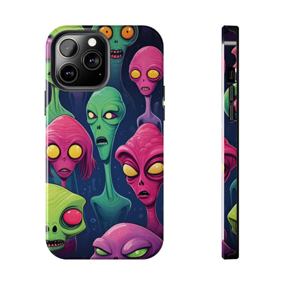 Aliens Tough Phone Case Designed for iphone - Ruppy's Creations