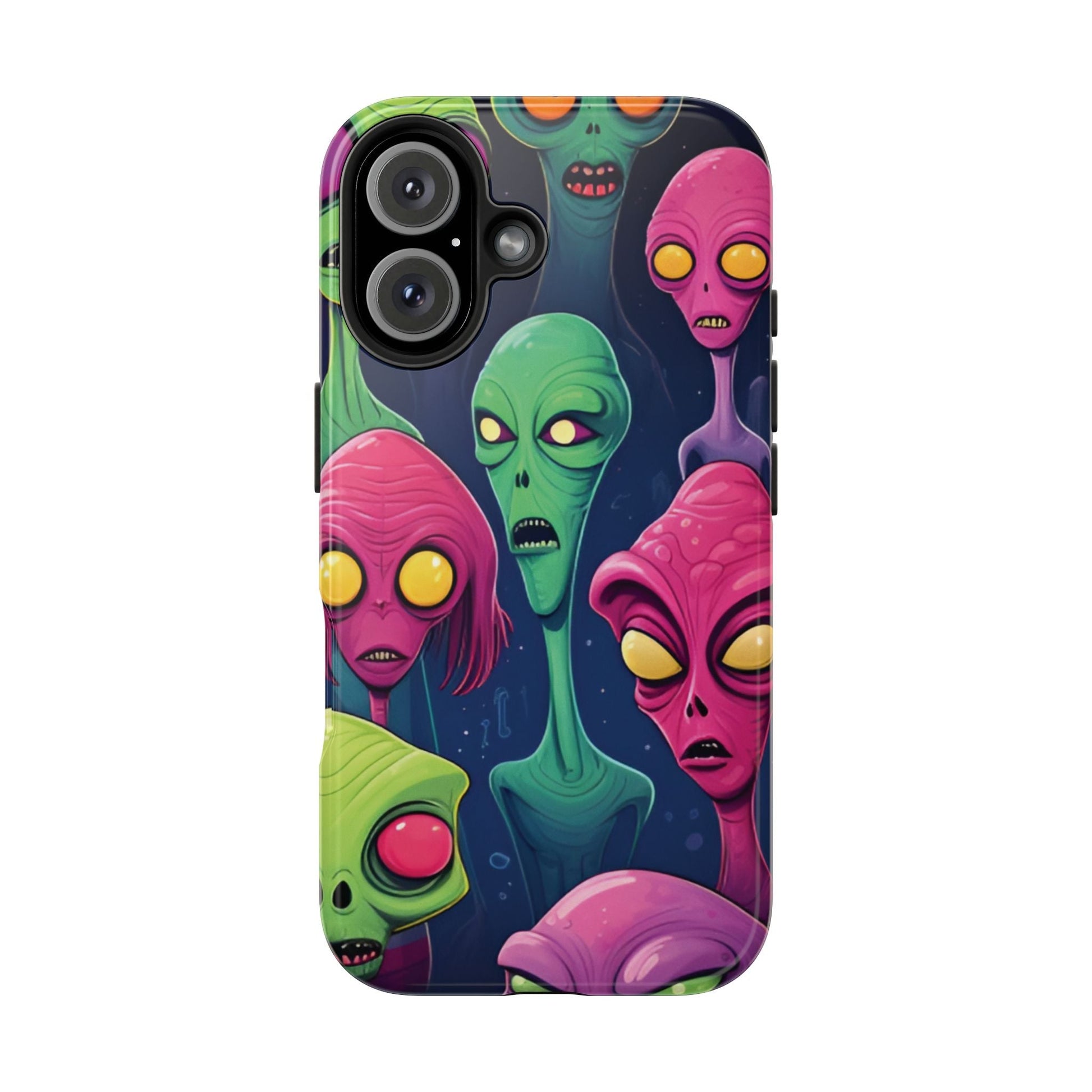 Aliens Tough Phone Case Designed for iphone - Ruppy's Creations