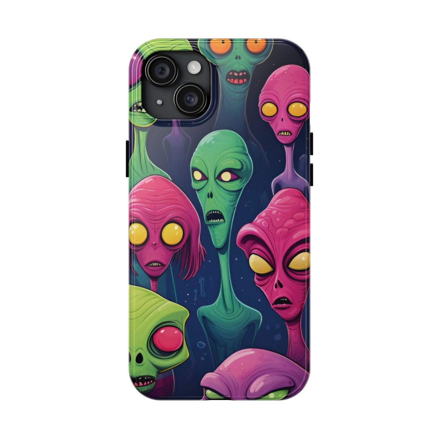 Aliens Tough Phone Case Designed for iphone - Ruppy's Creations