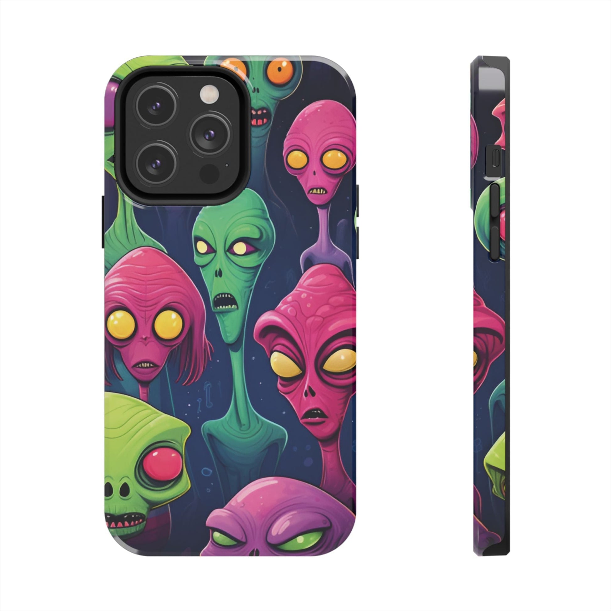 Aliens Tough Phone Case Designed for iphone - Ruppy's Creations