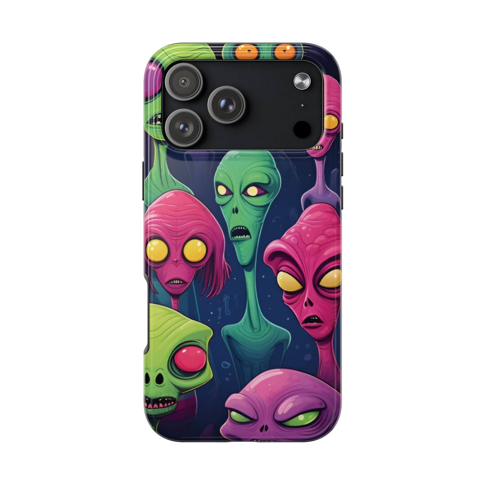 Aliens Tough Phone Case Designed for iphone - Ruppy's Creations