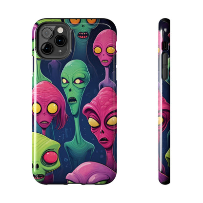 Aliens Tough Phone Case Designed for iphone - Ruppy's Creations