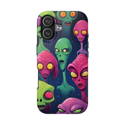 Aliens Tough Phone Case Designed for iphone - Ruppy's Creations