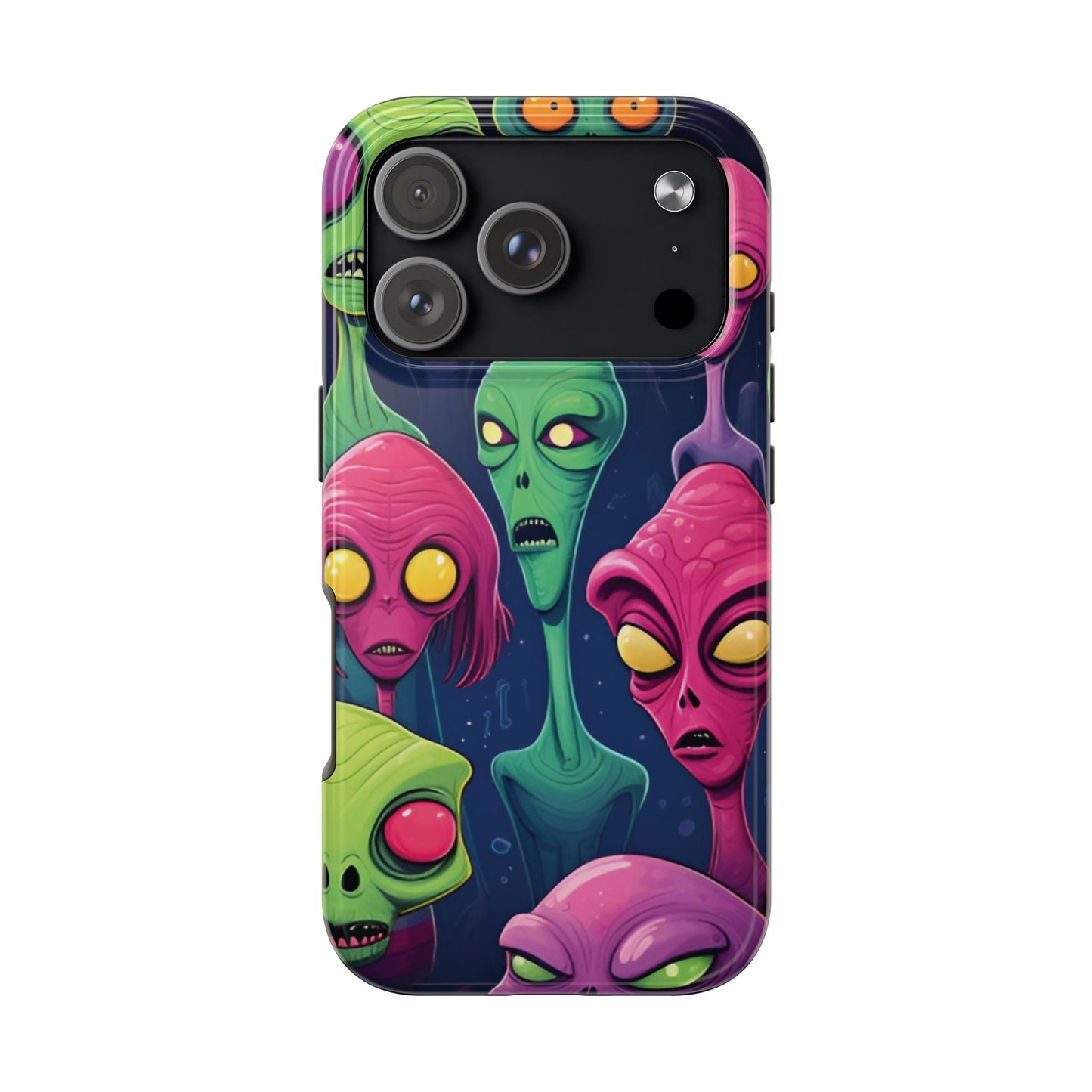 Aliens Tough Phone Case Designed for iphone - Ruppy's Creations