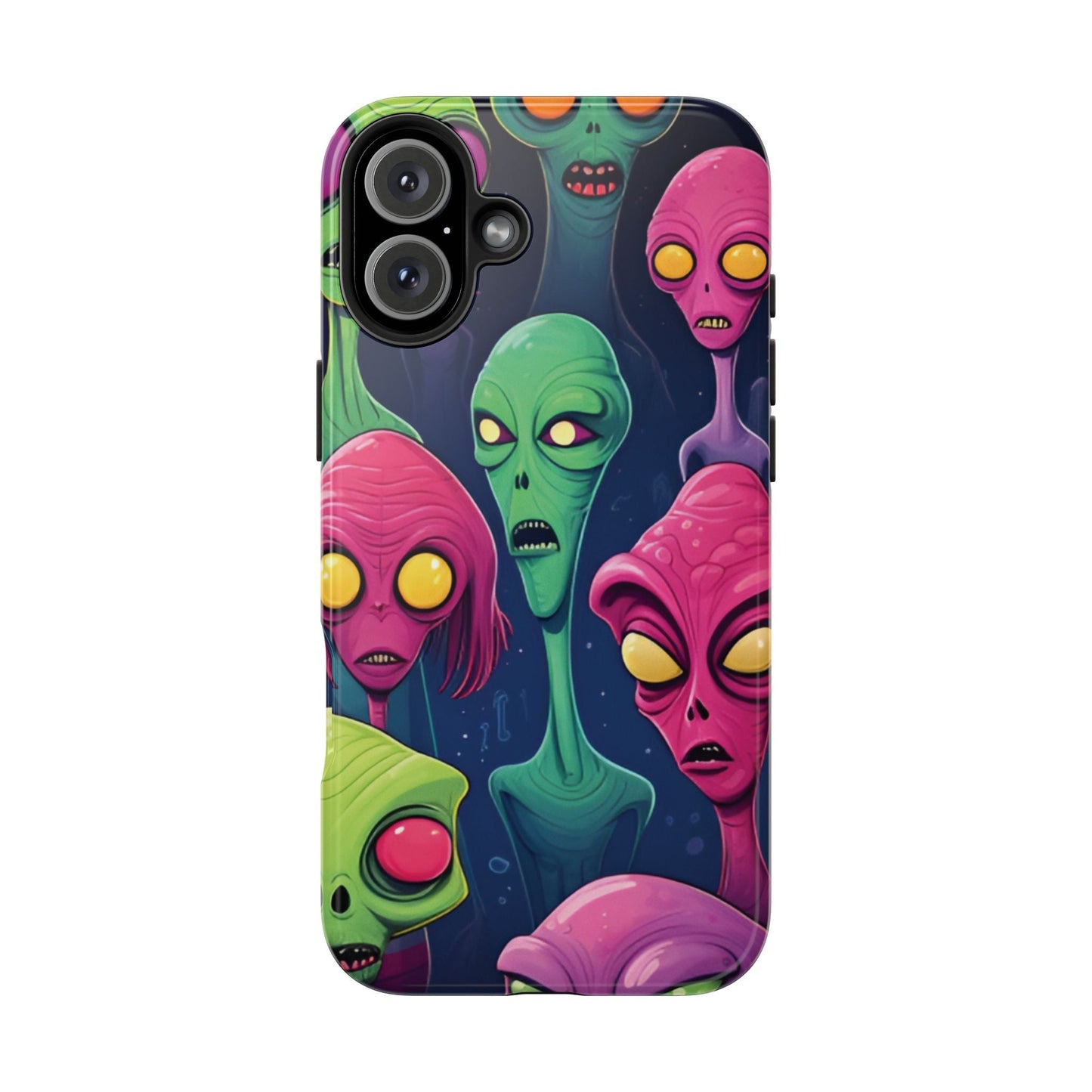 Aliens Tough Phone Case Designed for iphone - Ruppy's Creations