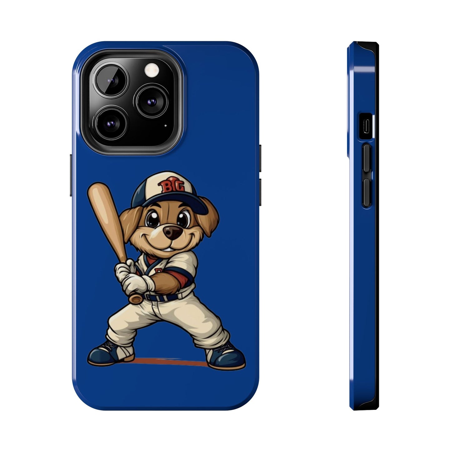 Baseball Dog Tough Phone Case - For iphone & Samsung Galaxy - Ruppy's Creations