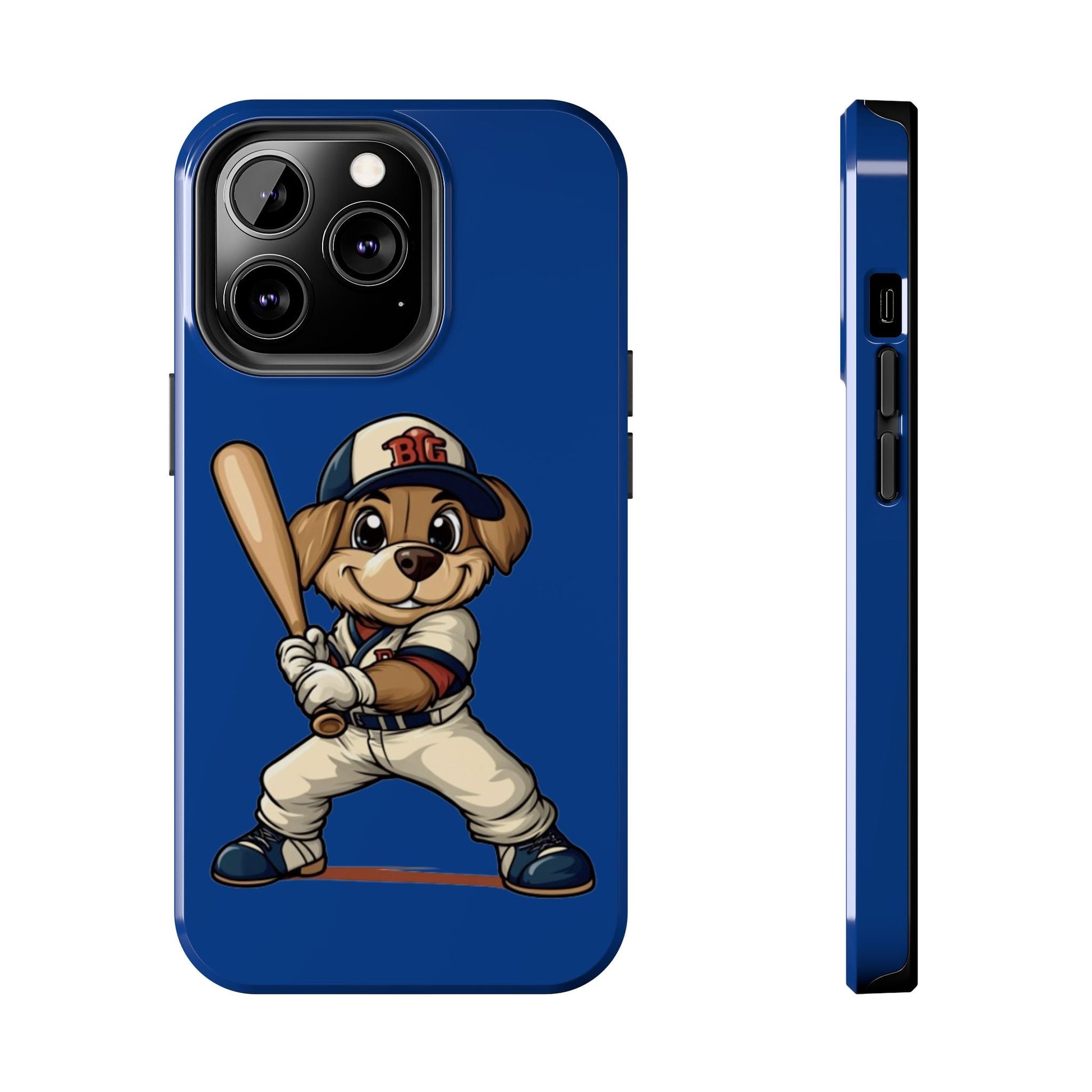 Baseball Dog Tough Phone Case - For iphone & Samsung Galaxy - Ruppy's Creations