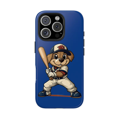 Baseball Dog Tough Phone Case - For iphone & Samsung Galaxy - Ruppy's Creations