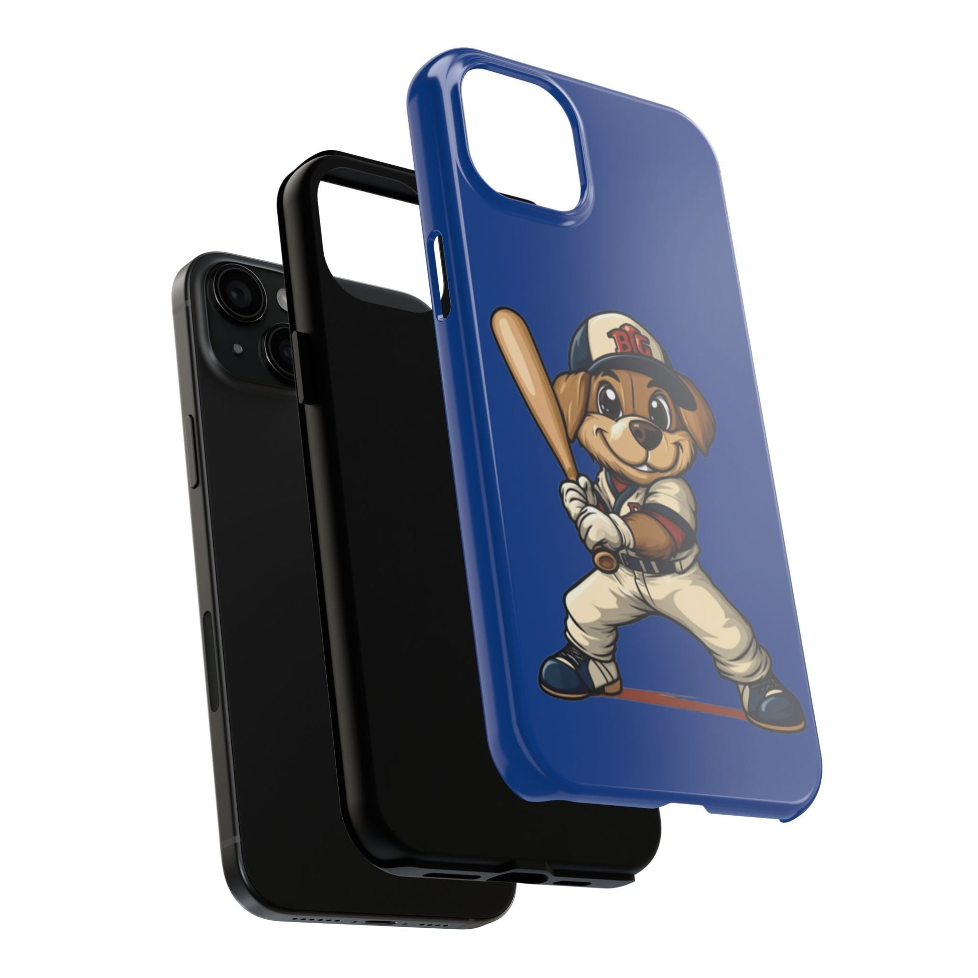 Baseball Dog Tough Phone Case - For iphone & Samsung Galaxy - Ruppy's Creations
