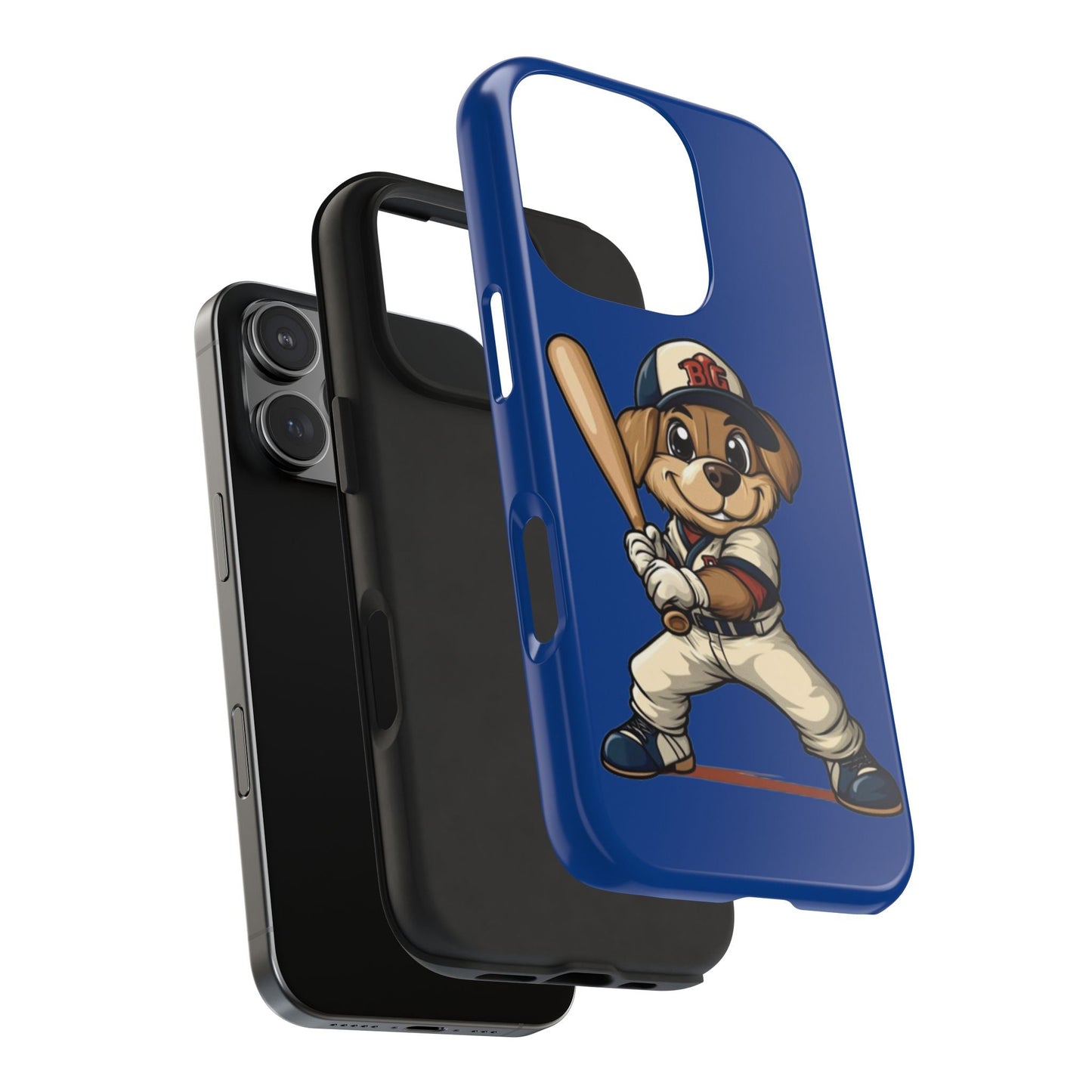 Baseball Dog Tough Phone Case - For iphone & Samsung Galaxy - Ruppy's Creations
