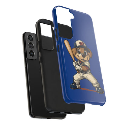 Baseball Dog Tough Phone Case - For iphone & Samsung Galaxy - Ruppy's Creations
