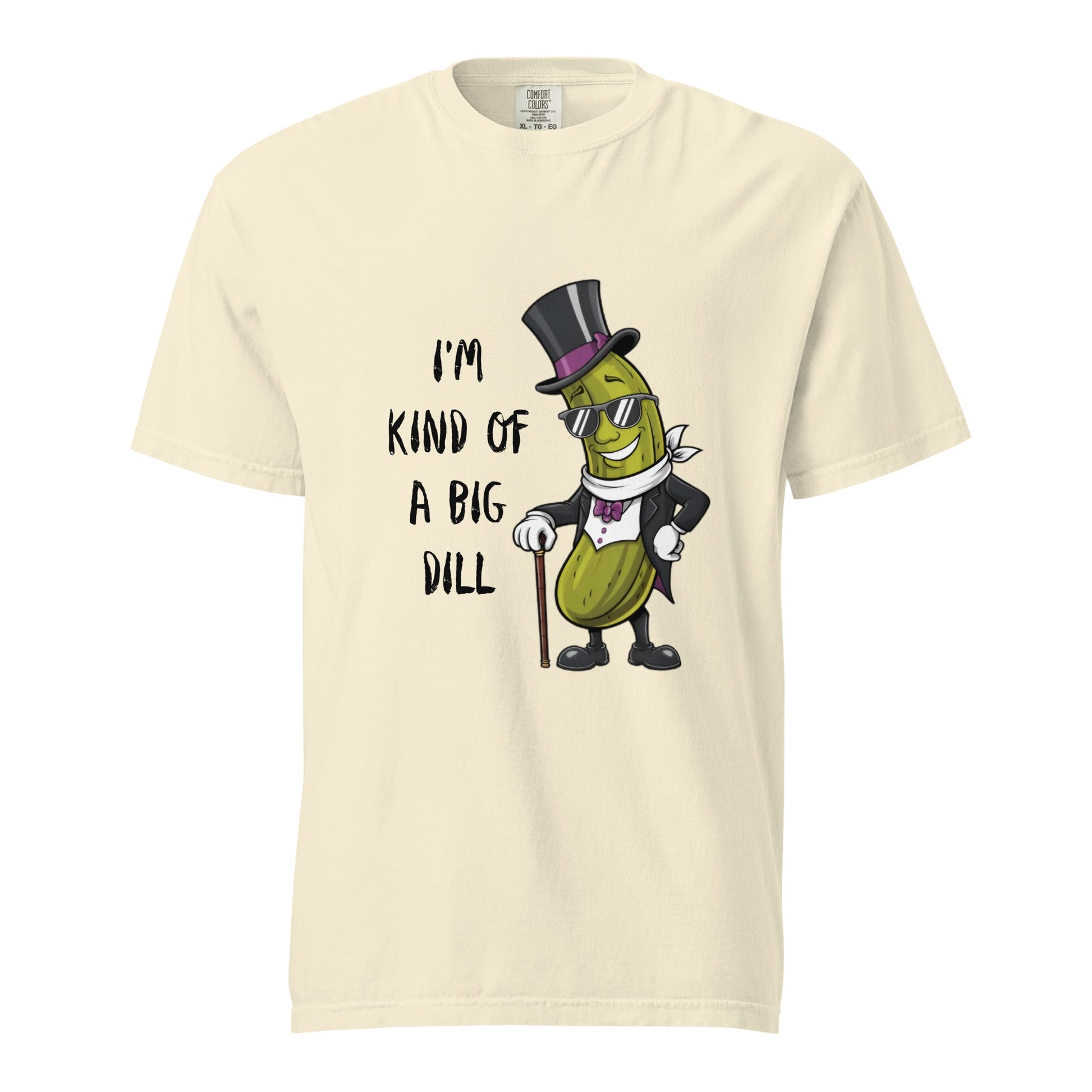 Big Dill Garment - dyed Heavyweight T-shirt - Ruppy's Creations