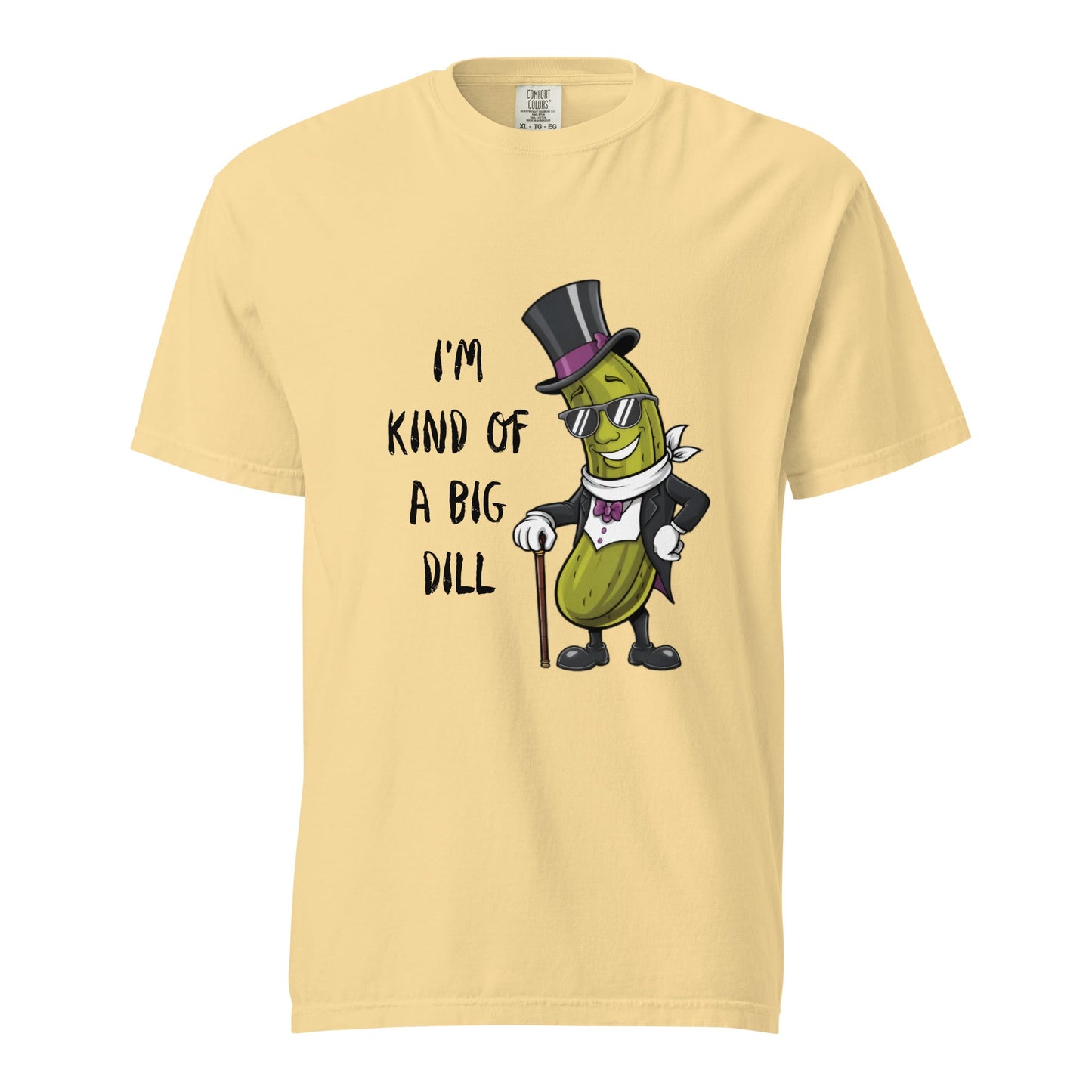 Big Dill Garment - dyed Heavyweight T-shirt - Ruppy's Creations