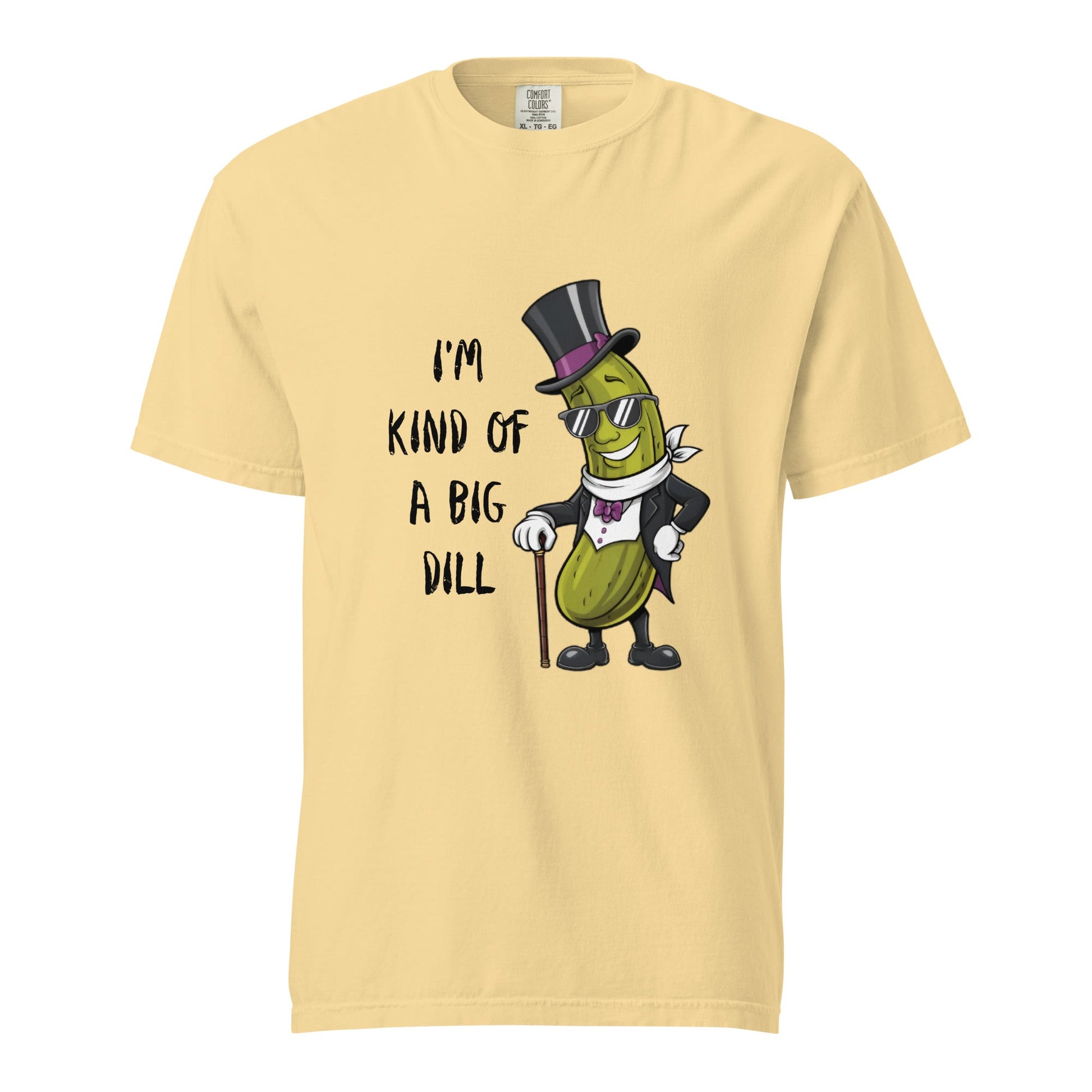 Big Dill Garment - dyed Heavyweight T-shirt - Ruppy's Creations