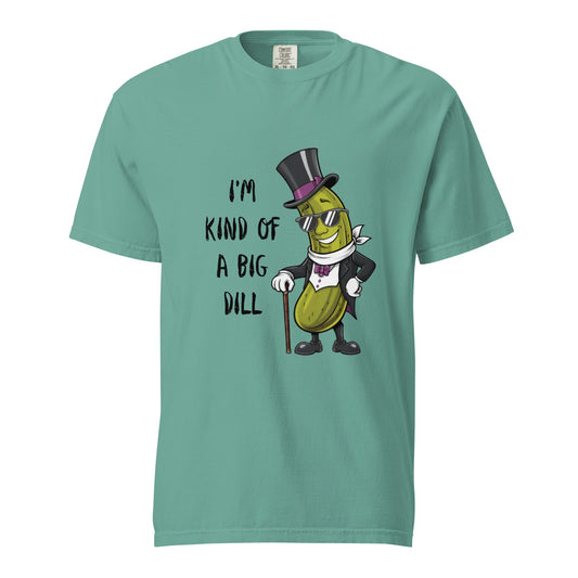 Big Dill Garment - dyed Heavyweight T-shirt - Ruppy's Creations