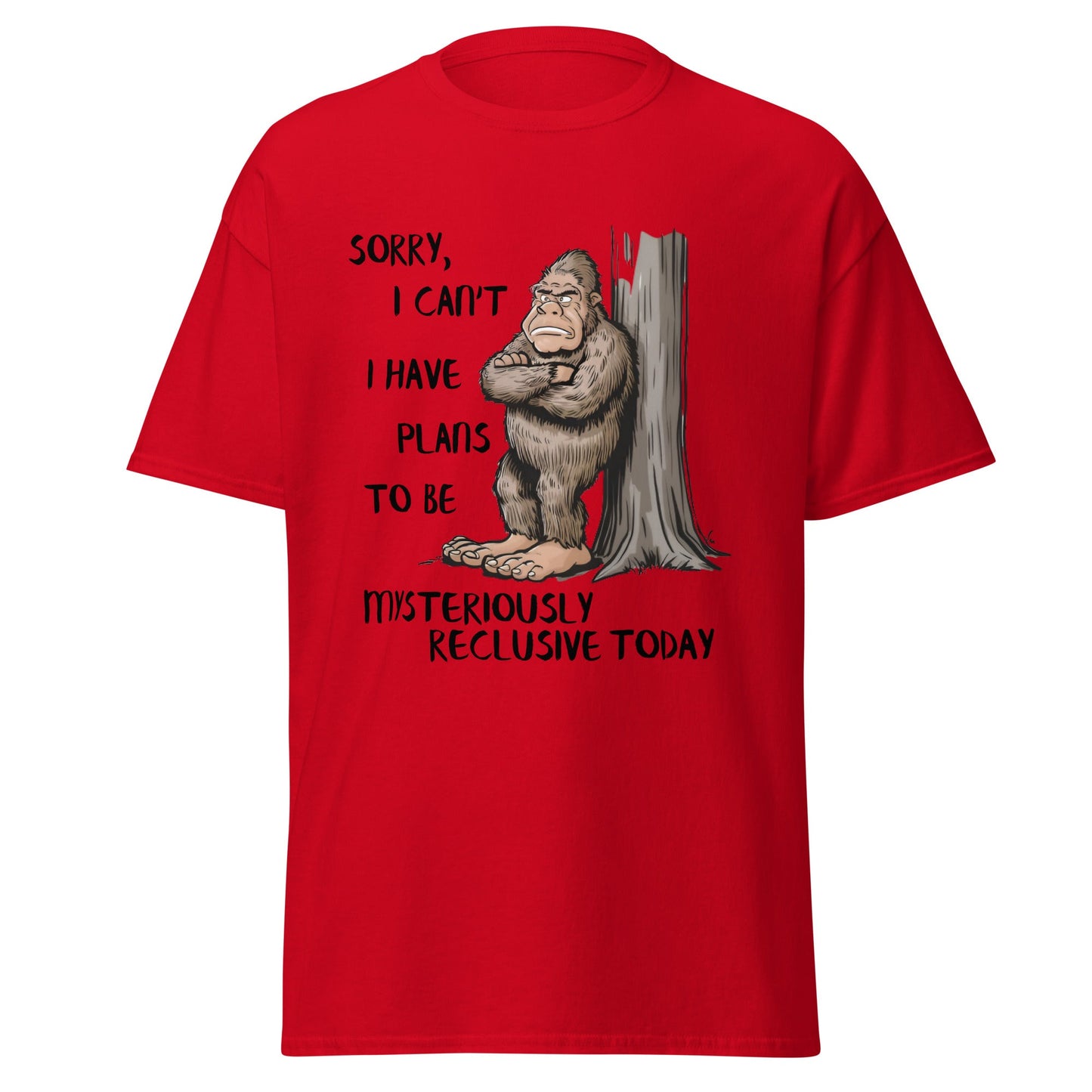 BigFoot Mysteriously Reclusive Men's Tee - Ruppy's Creations