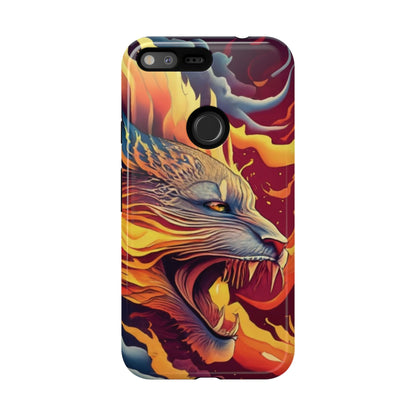 Blazing Beast Cell Phone Tough Case for I Phone, Samsung and Google Pixel - Ruppy's Creations