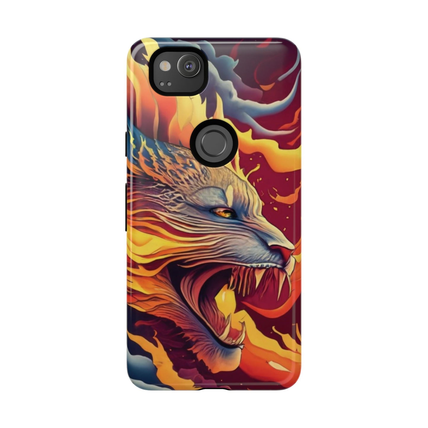 Blazing Beast Cell Phone Tough Case for I Phone, Samsung and Google Pixel - Ruppy's Creations