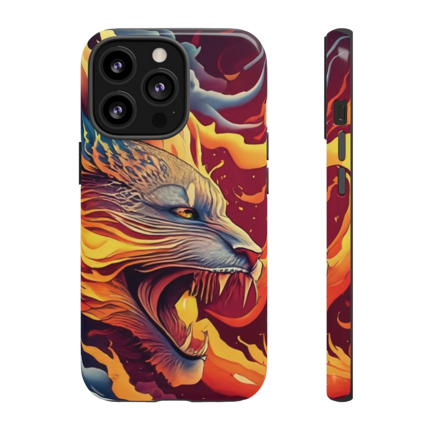 Blazing Beast Cell Phone Tough Case for I Phone, Samsung and Google Pixel - Ruppy's Creations
