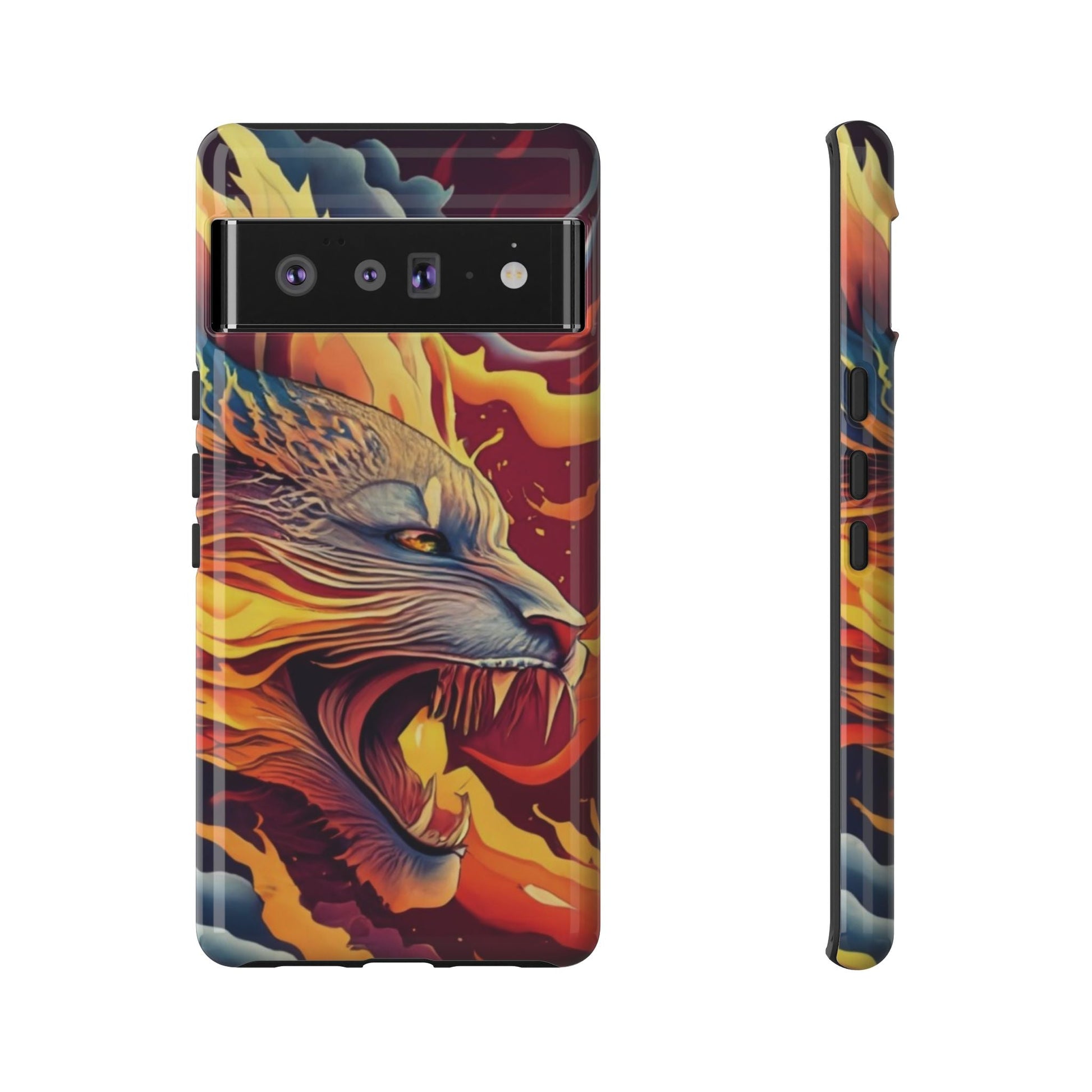 Blazing Beast Cell Phone Tough Case for I Phone, Samsung and Google Pixel - Ruppy's Creations