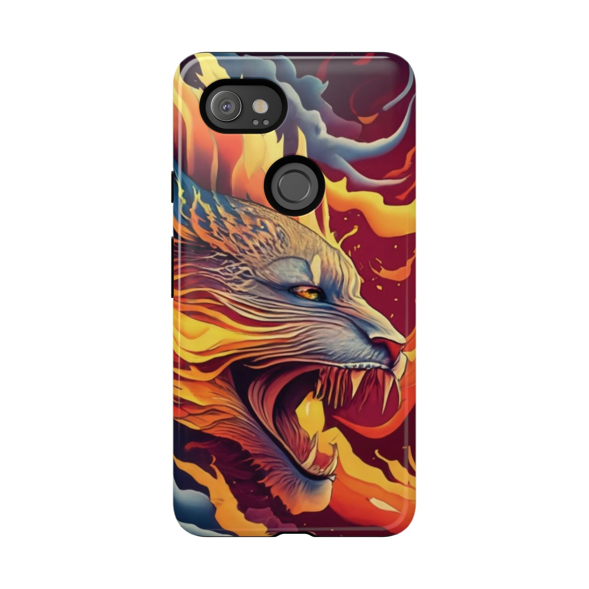 Blazing Beast Cell Phone Tough Case for I Phone, Samsung and Google Pixel - Ruppy's Creations